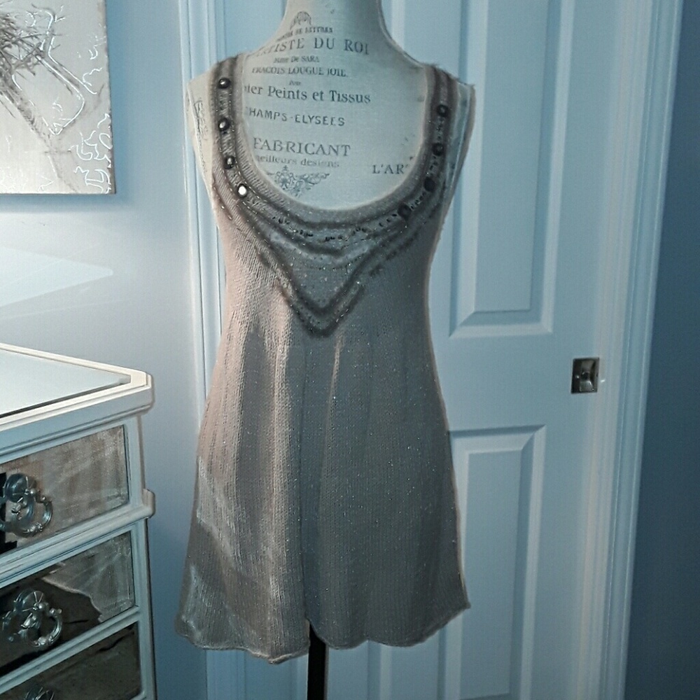 FREE people sleeveless sweater